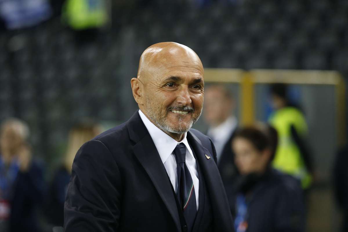 Luciano Spalletti sorride 